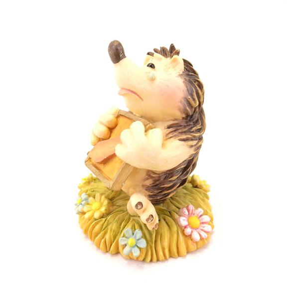 2.75" Edward J Hog Miss You Hedgehog Figurine UK 1994 HSC Holland Studio Craft - Picture 1 of 5